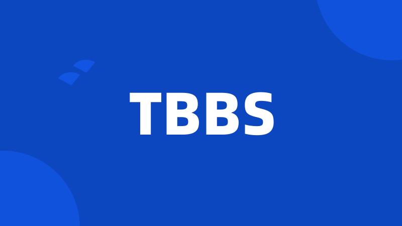 TBBS