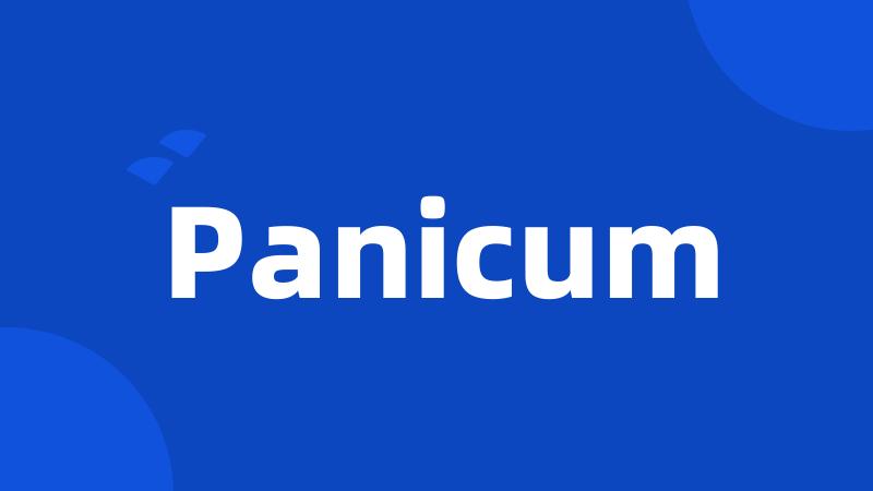 Panicum