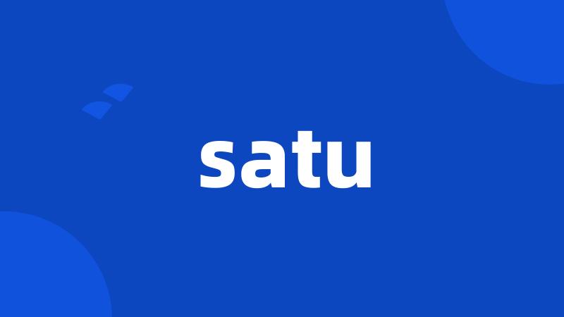 satu