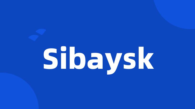 Sibaysk