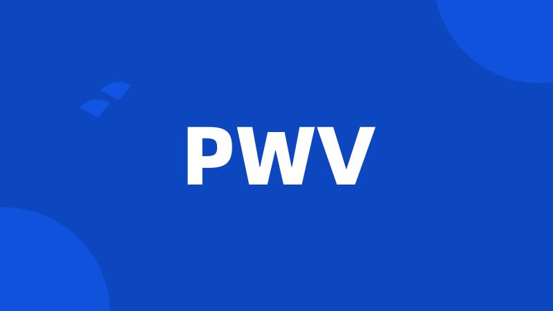 PWV