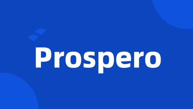 Prospero