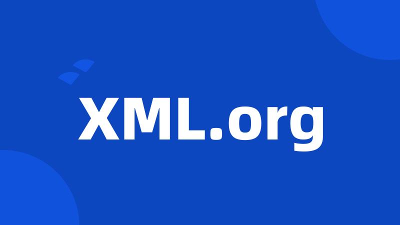 XML.org