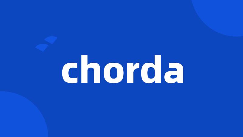 chorda