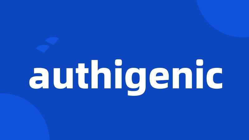 authigenic