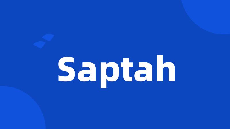 Saptah