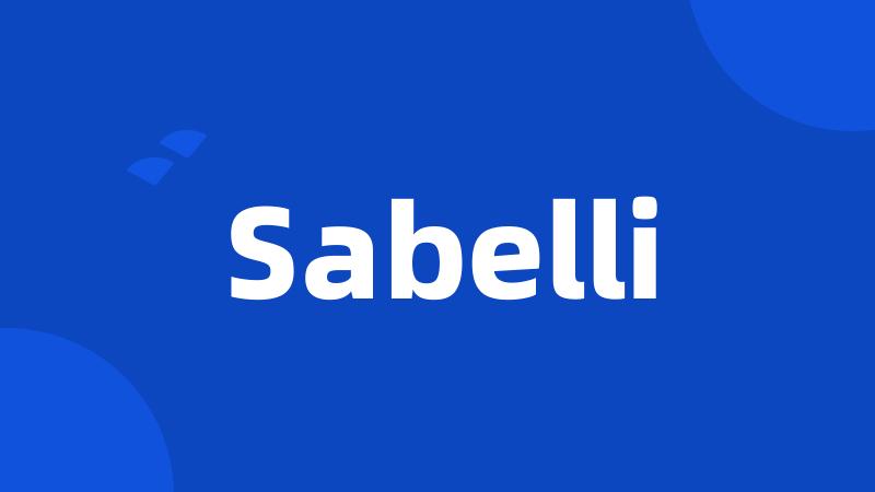 Sabelli