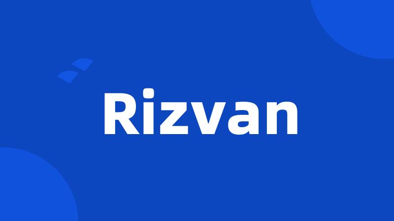 Rizvan