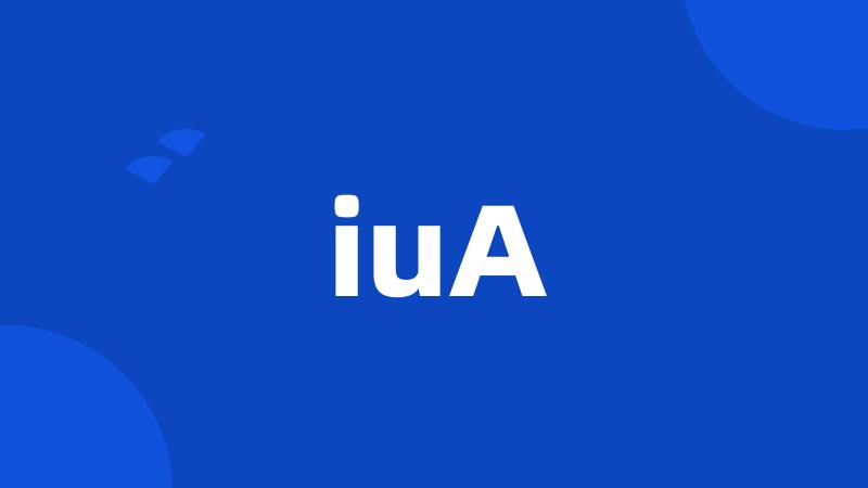 iuA