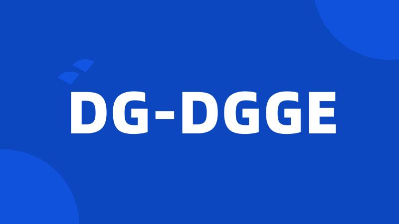 DG-DGGE