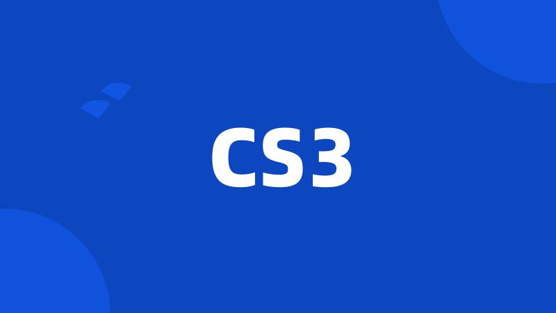 CS3