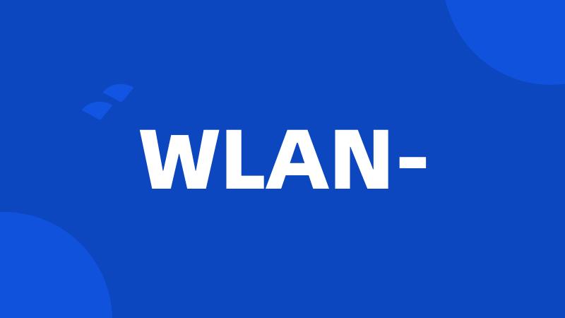 WLAN-