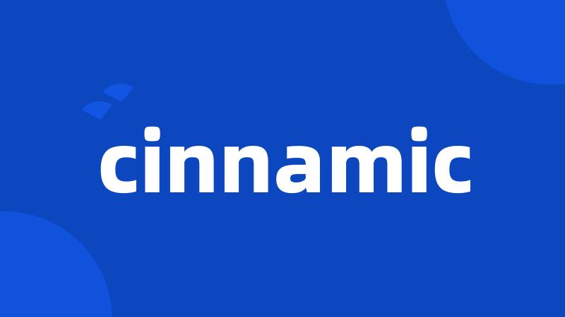 cinnamic