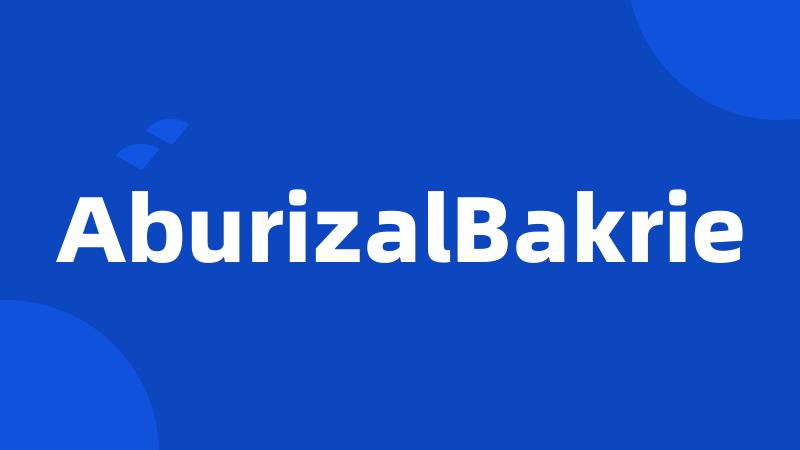 AburizalBakrie