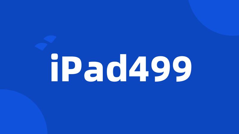 iPad499