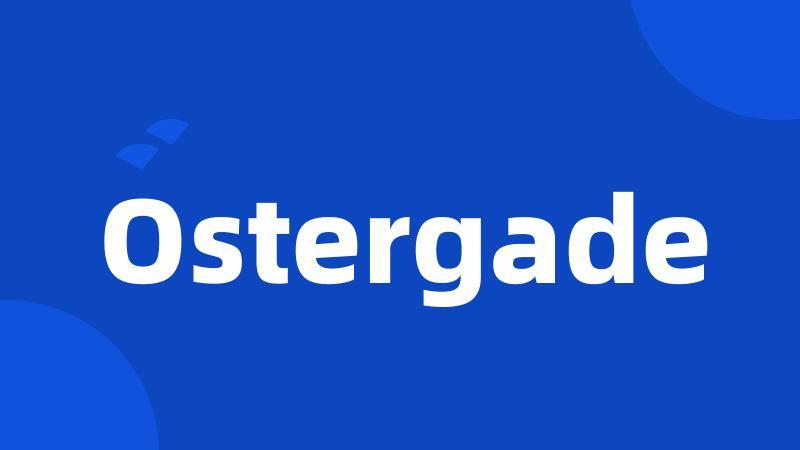 Ostergade