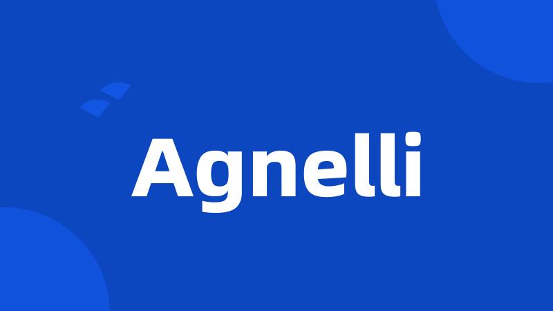 Agnelli