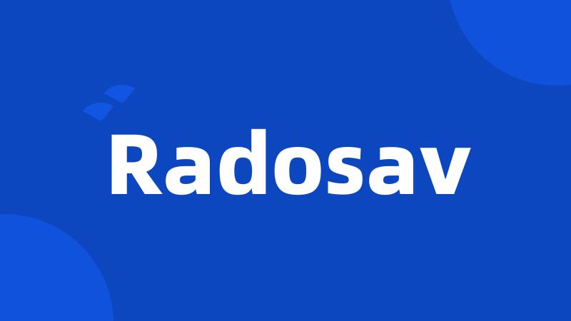 Radosav