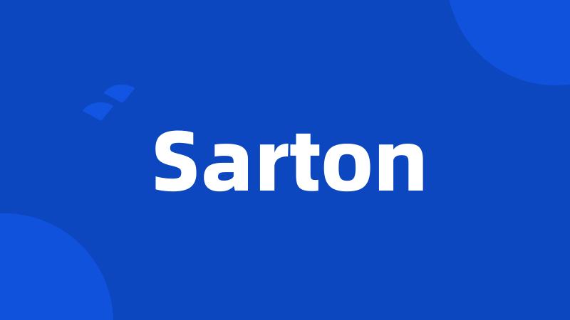 Sarton