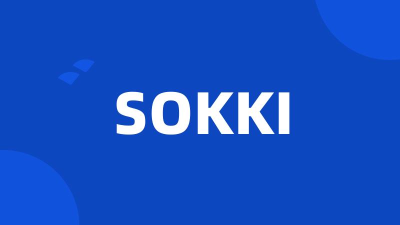 SOKKI