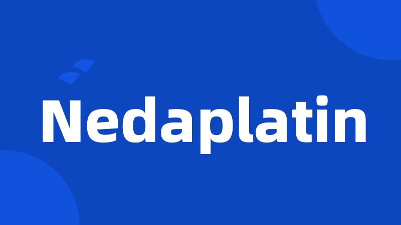 Nedaplatin