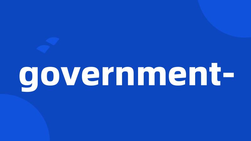 government-