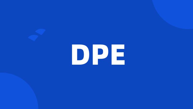 DPE