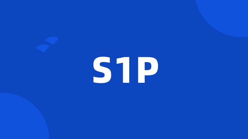 S1P