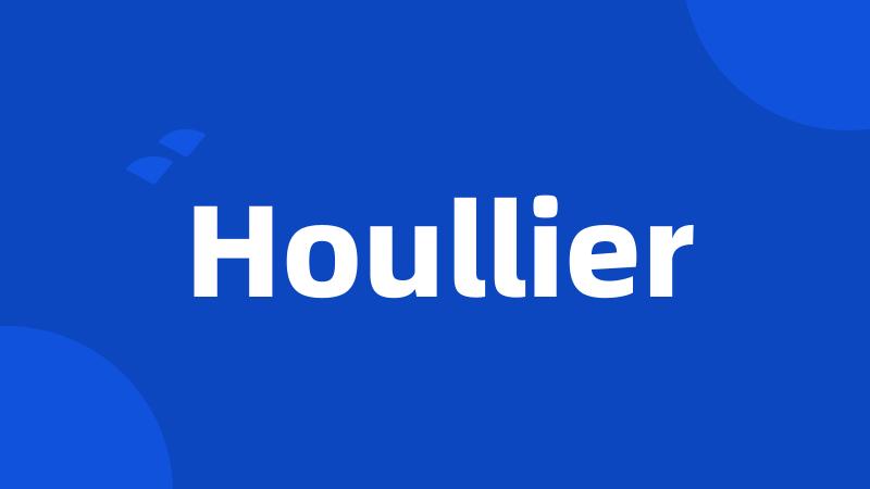 Houllier