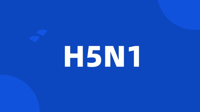 H5N1