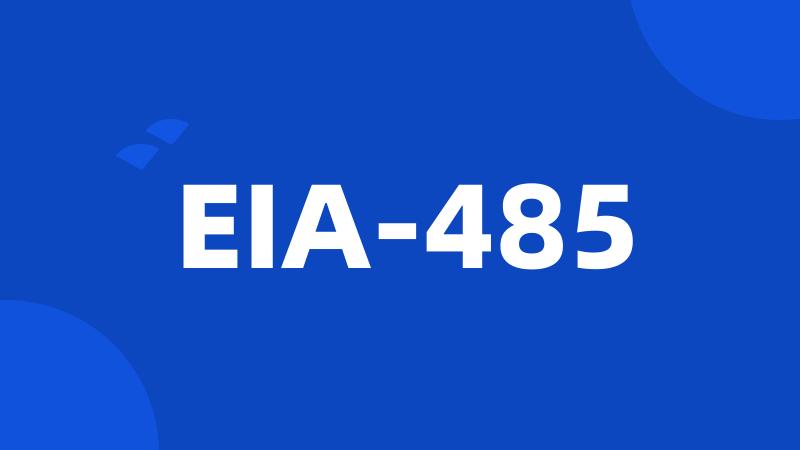 EIA-485