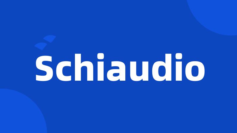 Schiaudio