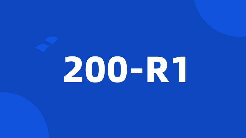 200-R1