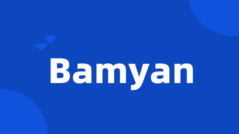 Bamyan