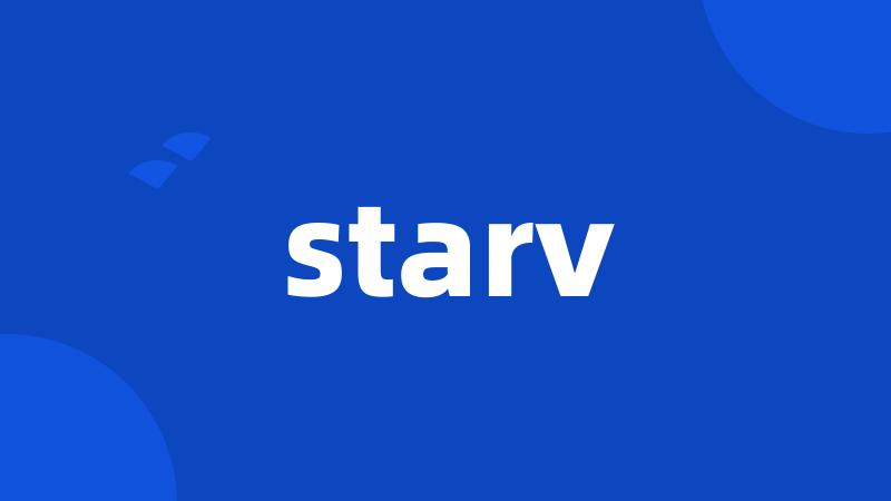 starv