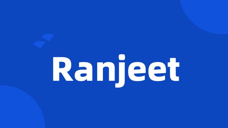 Ranjeet