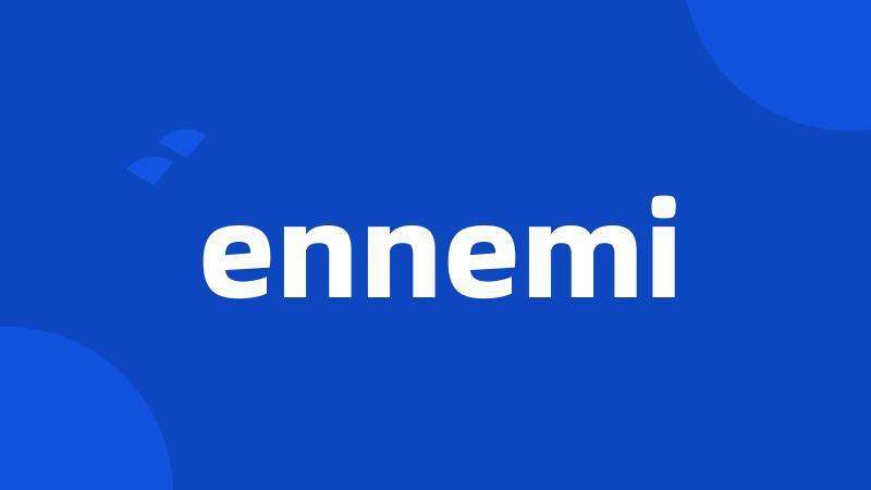 ennemi