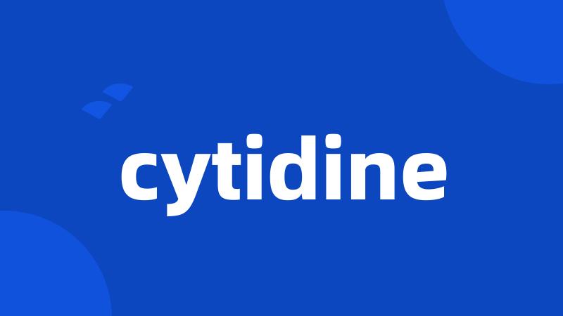 cytidine