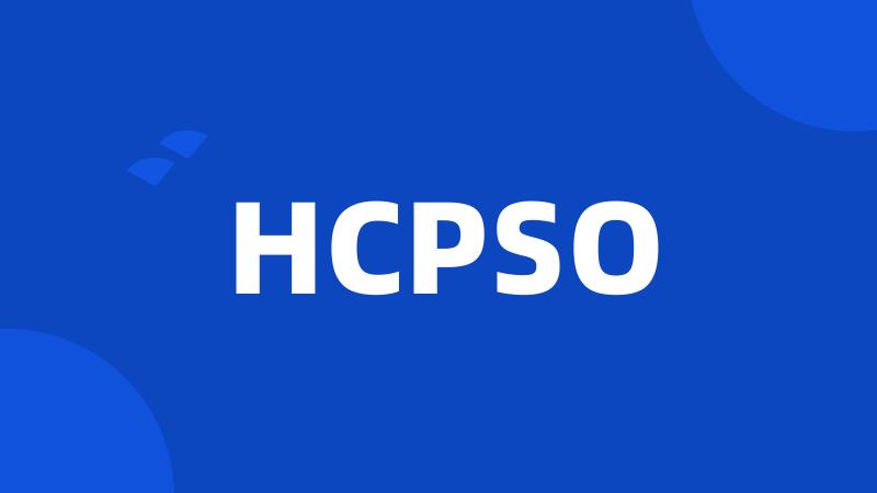 HCPSO