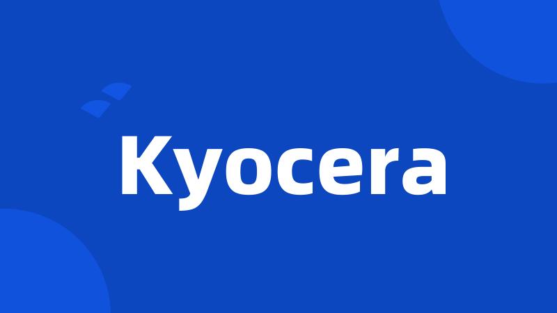 Kyocera