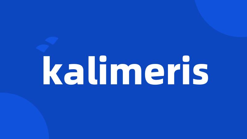 kalimeris