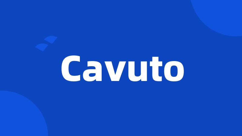 Cavuto