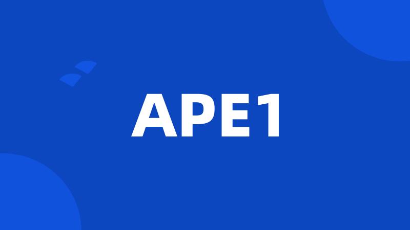 APE1