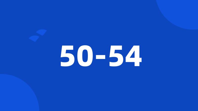 50-54