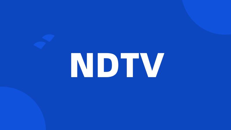 NDTV