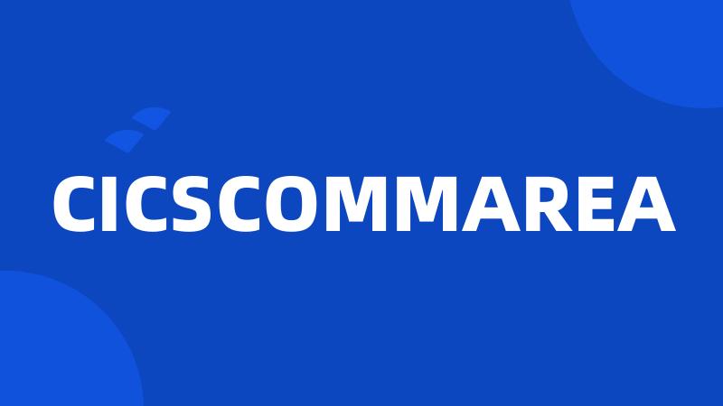 CICSCOMMAREA