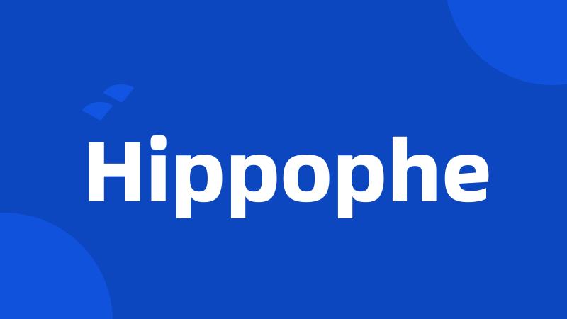 Hippophe