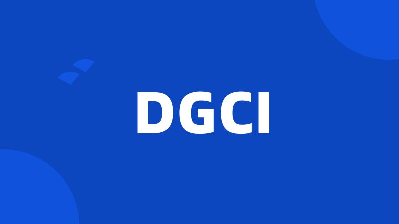 DGCI