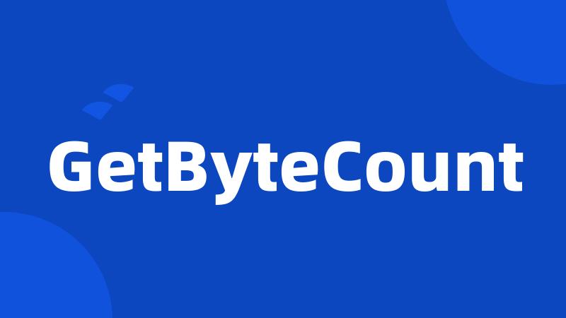 GetByteCount