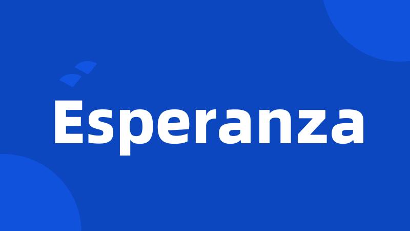 Esperanza